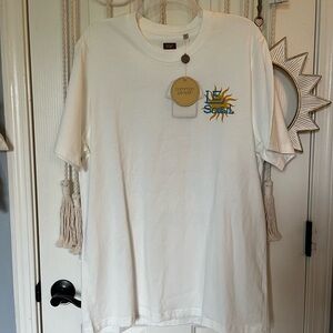 NWT Common People "Le Soleil" Printed Tee Shirt L
